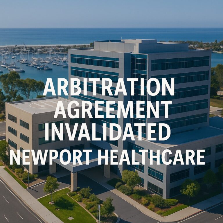 California Court Rejects Misleading Arbitration Agreement