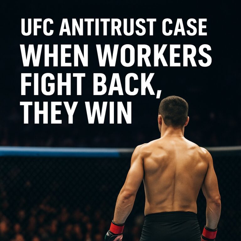 UFC Antitrust Case Employment Law