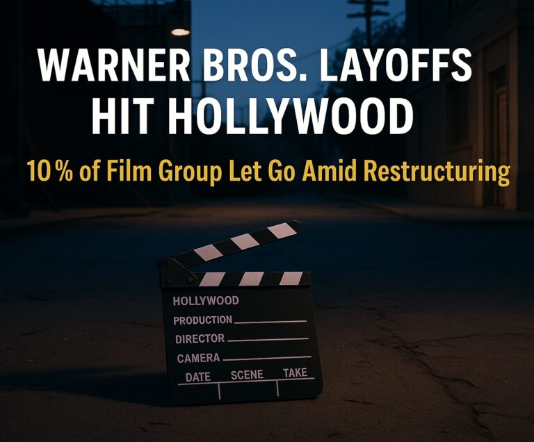 Warner Bros. Discovery Lays Off 10% of Film Group: What Workers Need to Know
