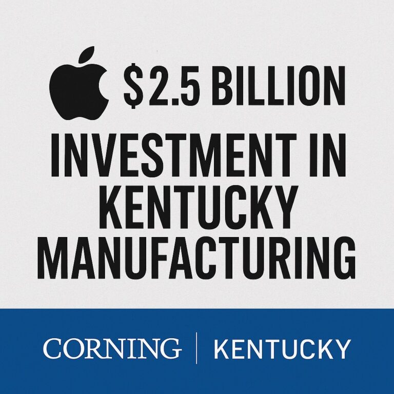 Apple’s $2.5 Billion Kentucky Investment Brings Big Jobs Boost to Harrodsburg and Beyond
