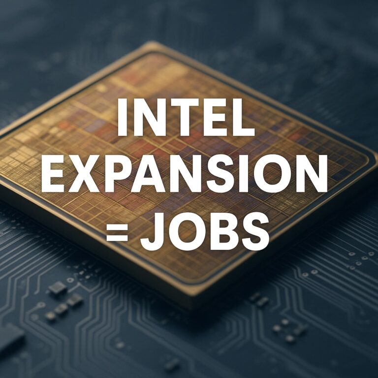 Trump Administration Eyes 10% Stake in Intel: Jobs Creation