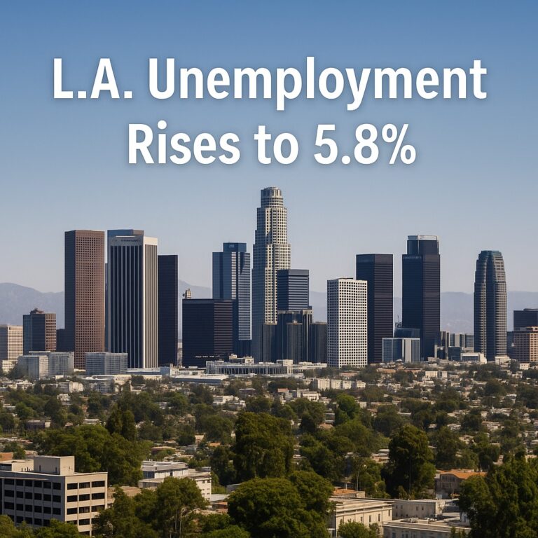 California Unemployment Rises to 5.5% in July: What It Means