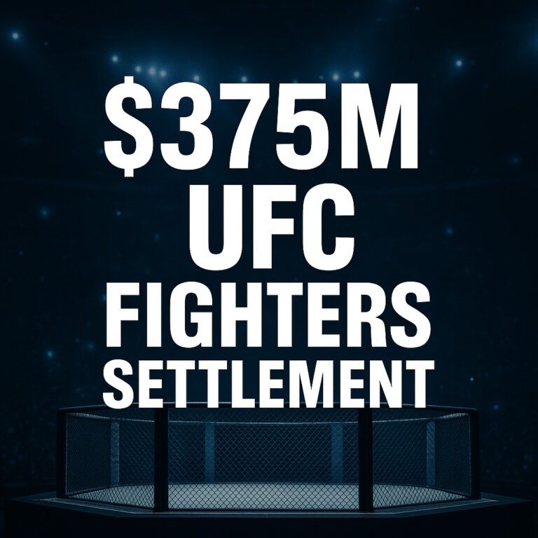 Fighters Get Paid: UFC Antitrust Settlement Payouts Explained