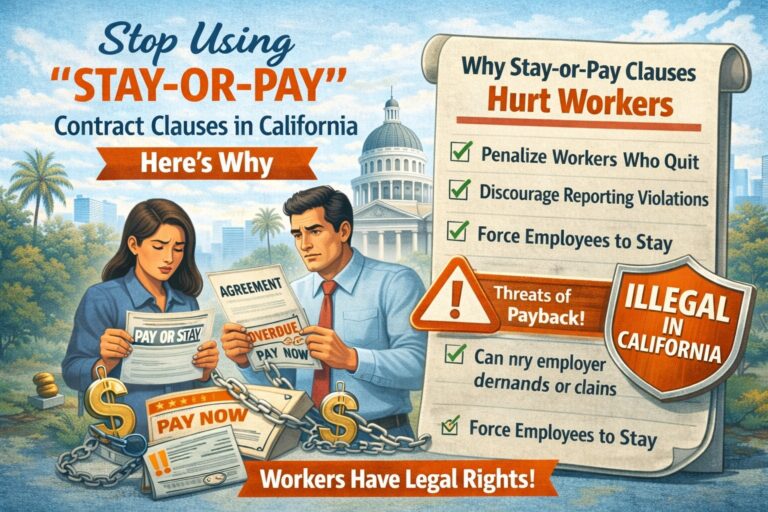 Stay or Pay Contract Clauses