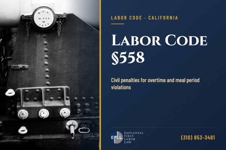 Labor Code 558 civil penalties for hours violations in California