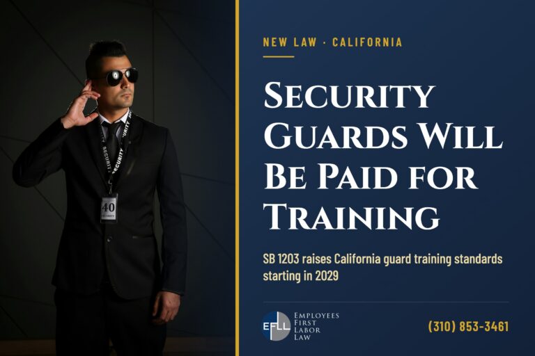 Security officer in a dark suit with an earpiece on duty