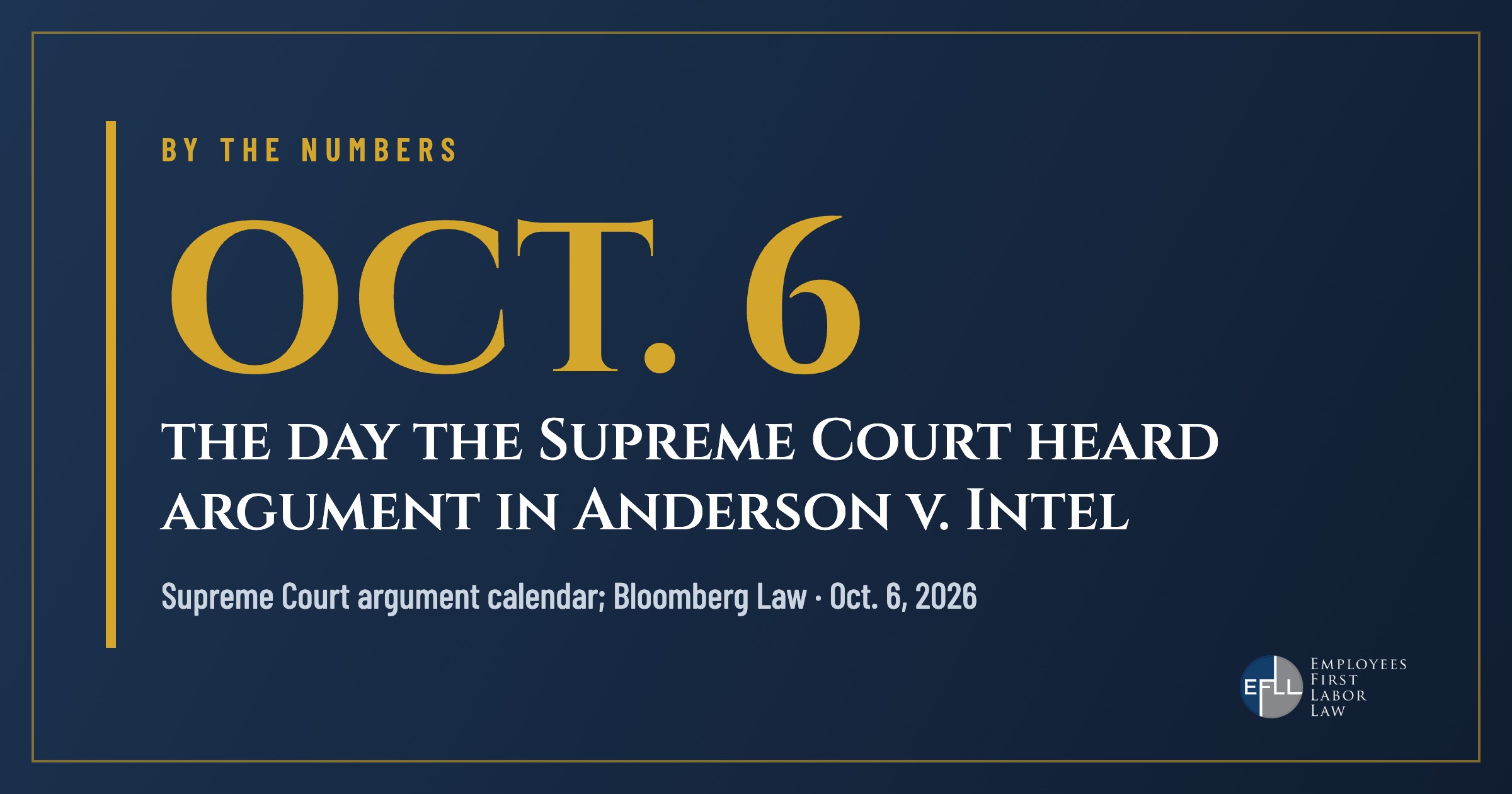 Graphic: Supreme Court heard the Intel 401(k) case on Oct. 6, 2026