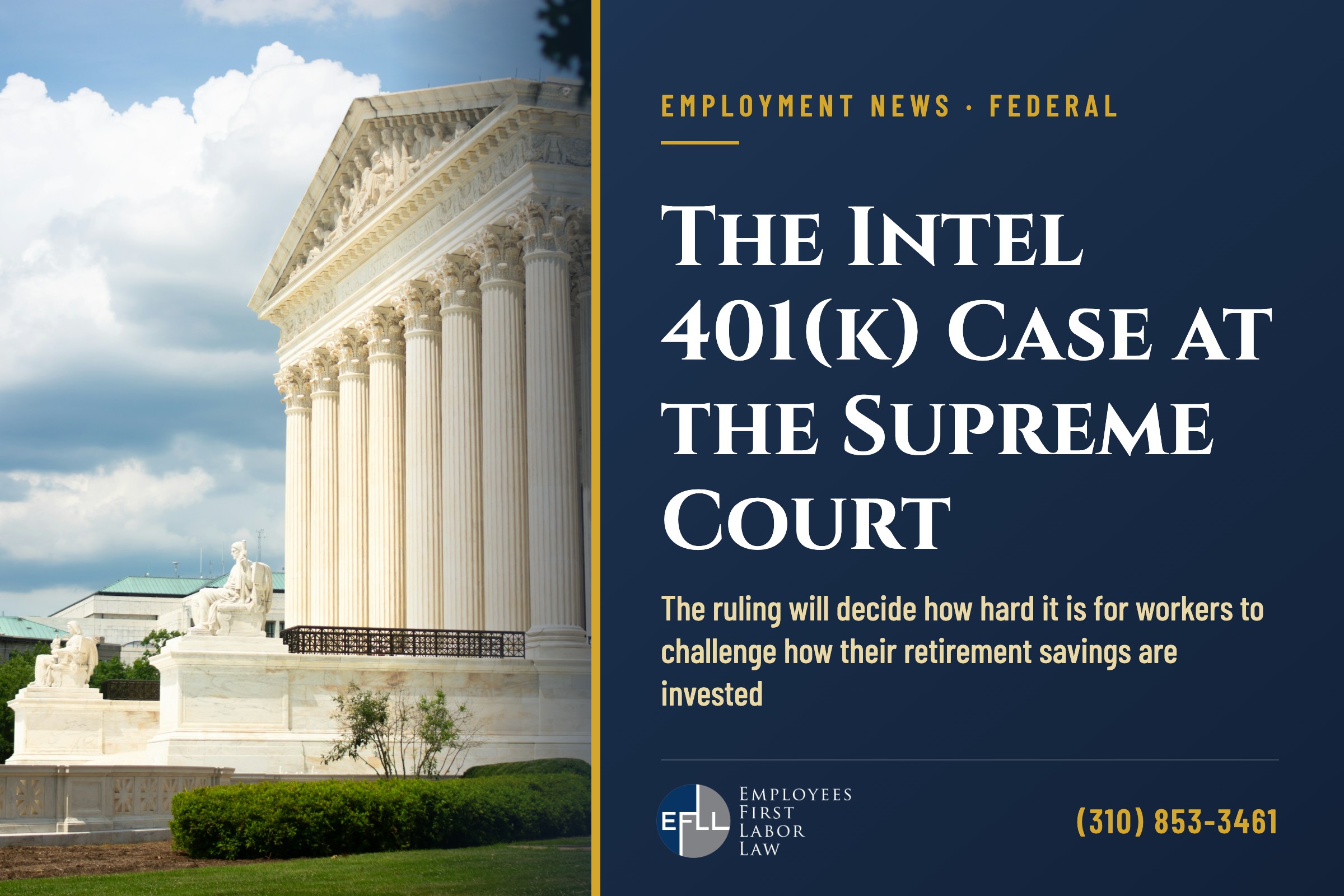 The U.S. Supreme Court building in Washington, D.C.