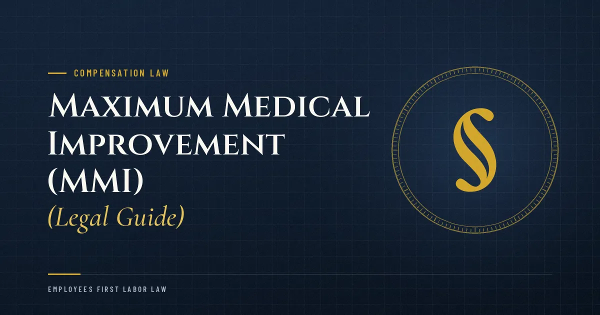 Maximum Medical Improvement (MMI): (Legal Guide)