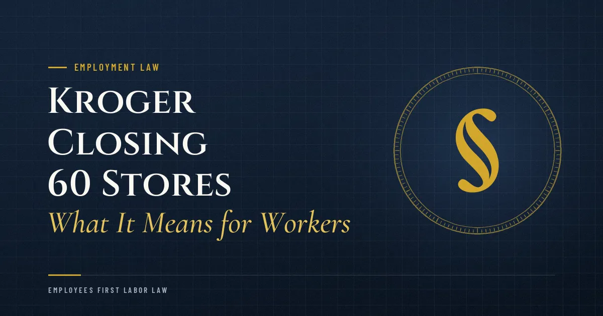 Kroger Closing 60 Stores: What It Means for Workers